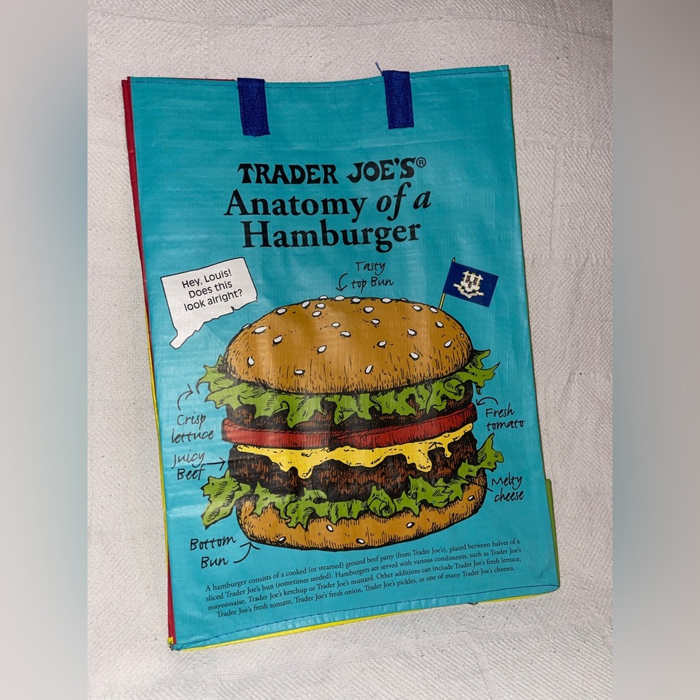 Trader Joe's Connecticut State Collectible Reusable Tote Bag
